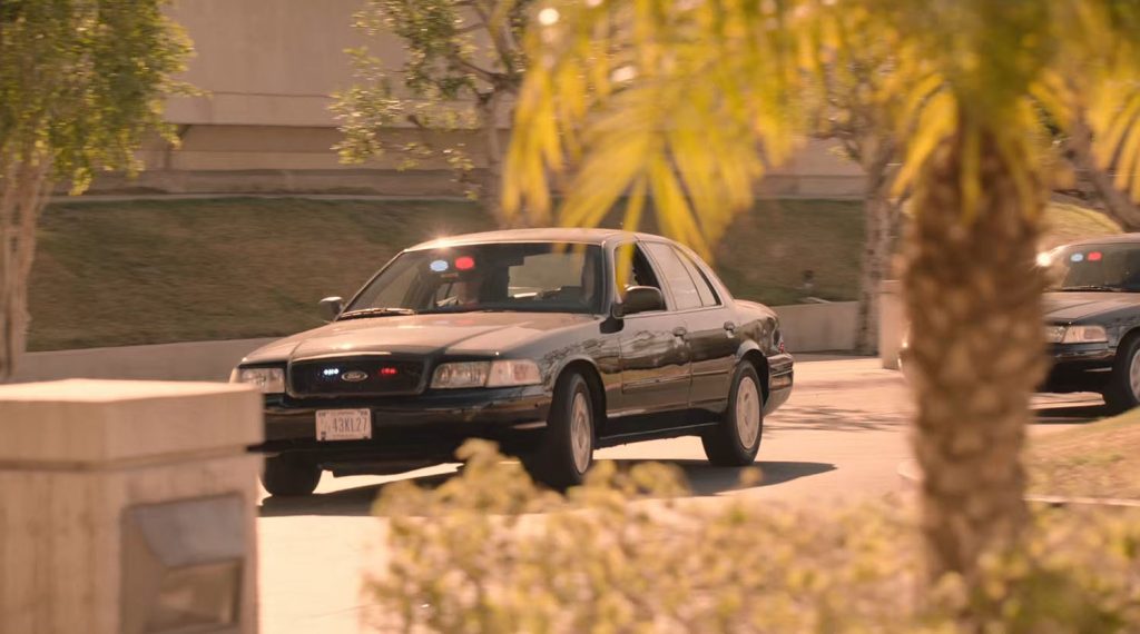 FBI Agent car pulling into driveway