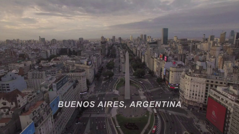 Twin Peaks Location – Flying Over Buenos Aires, Argentina