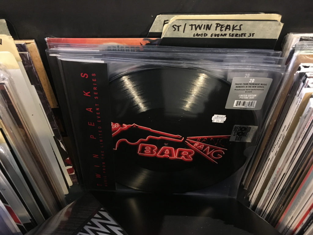 Park Ave CDs - Bang Bang Bar picture disc of Twin Peaks soundtrack 