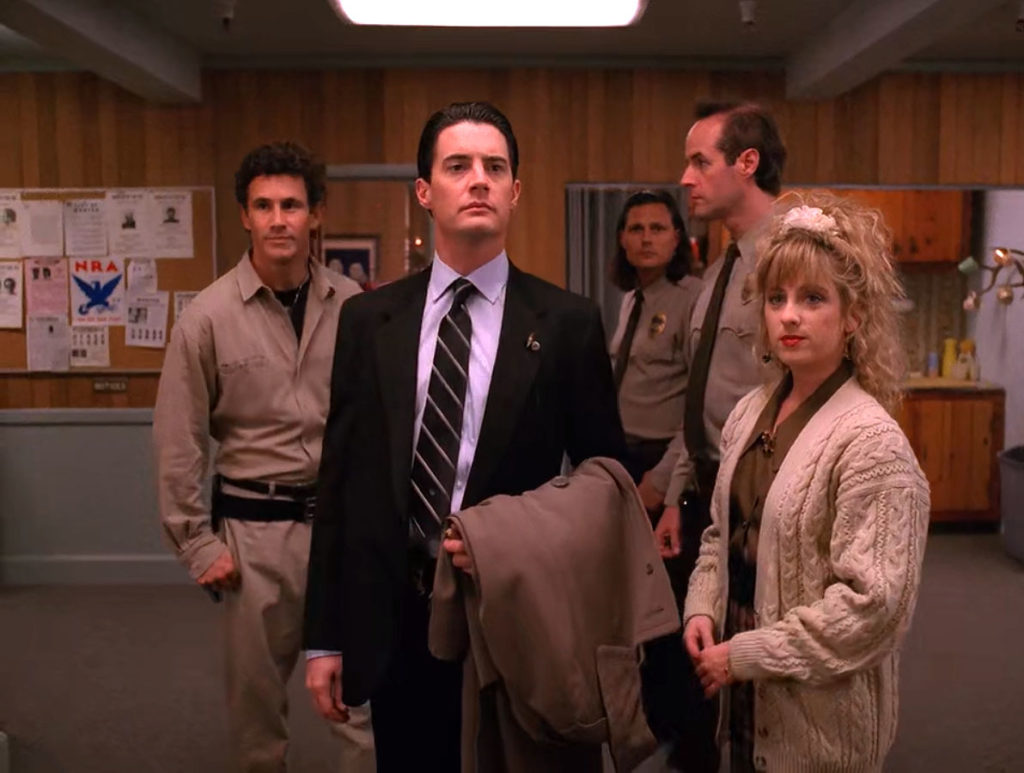 Twin Peaks Law Enforcement with Agent Cooper