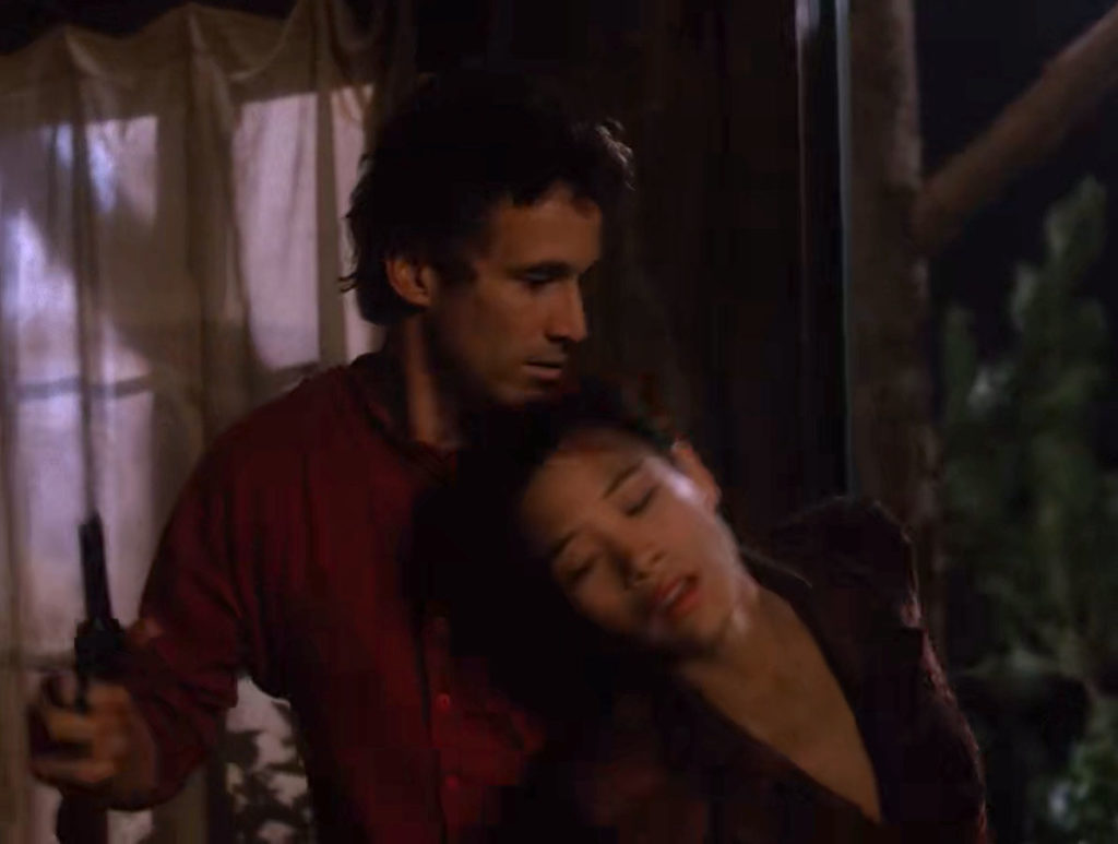 Josie Packard falls in the Harry Truman's arms