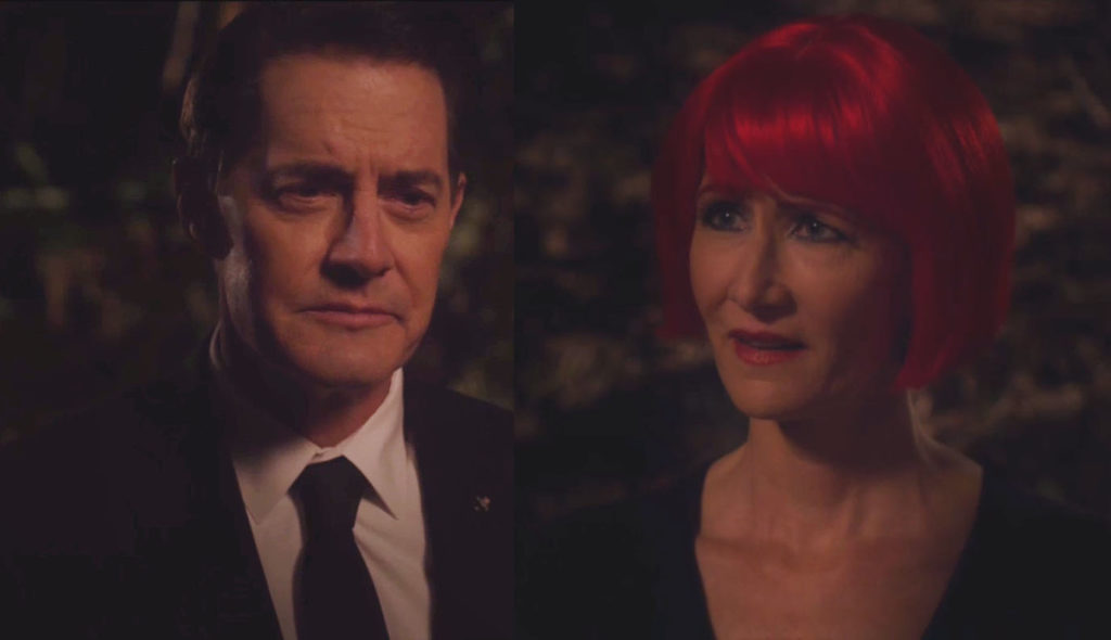 Dale Cooper and Diane Evans in Part 18