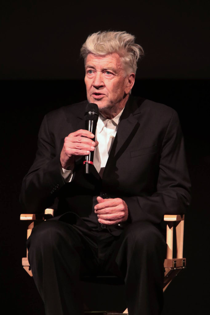 David Lynch on Stage at the Showtime FYC Emmys 2018 Event for Twin Peaks