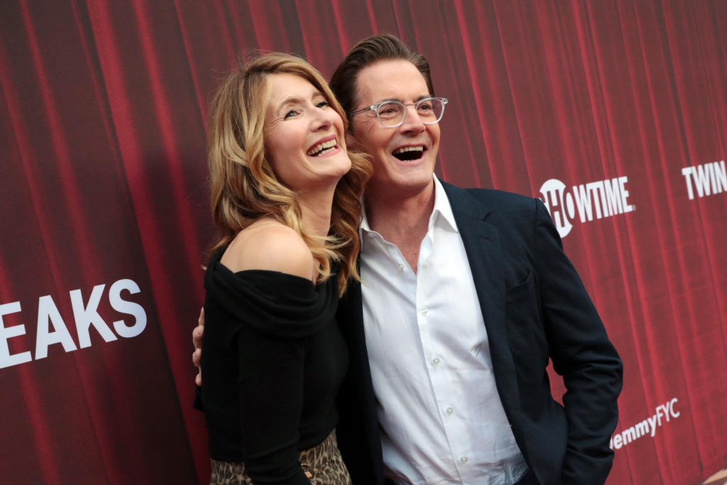Laura Dern and Kyle MacLachlan at the Showtime FYC Emmys 2018 Event for Twin Peaks