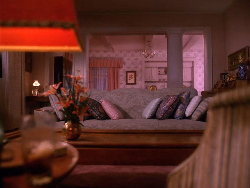 Living room of the Hayward House