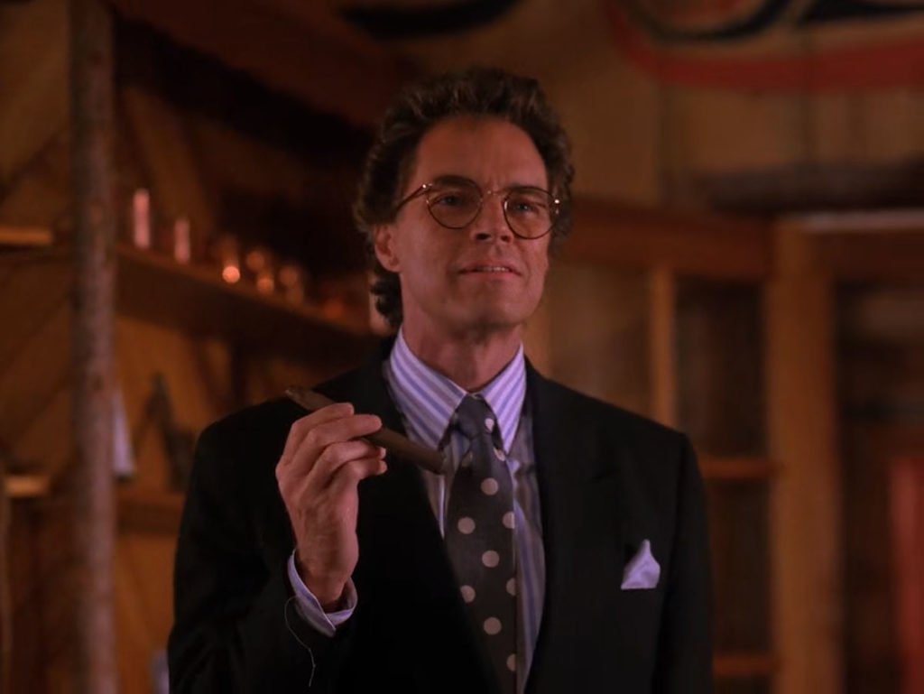 Ben Horne holding a cigar