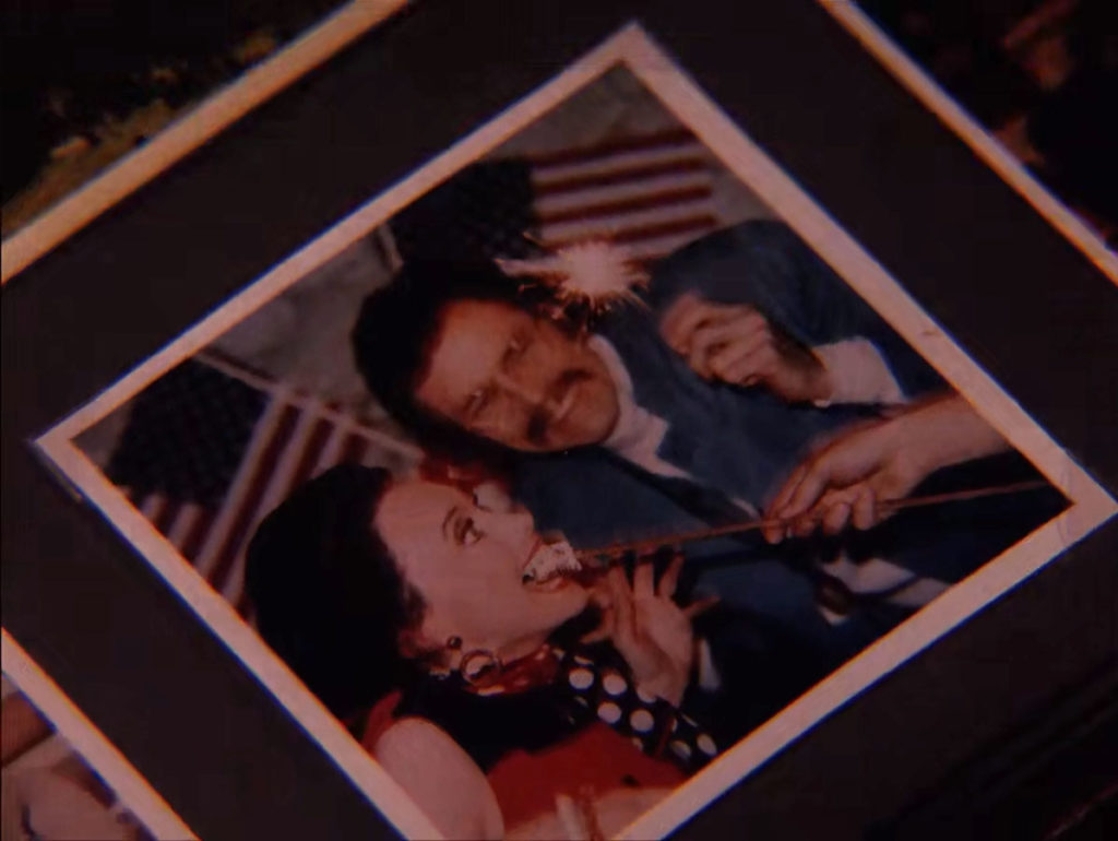 Eileen Hayward and Ben Horne in a photo