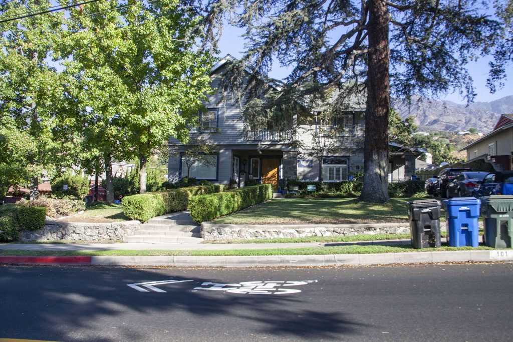 Exterior of the Hayward House