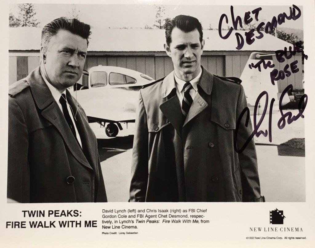 Chris Isaak's Autograph