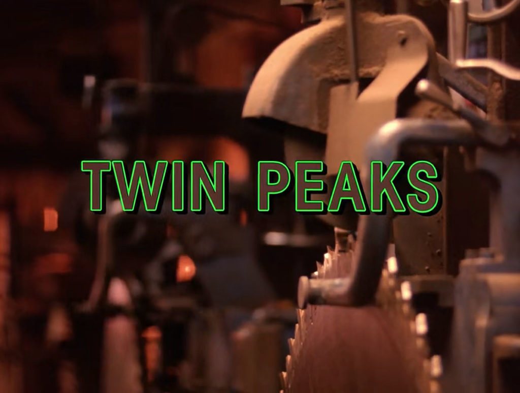 Sawmill with Twin Peaks logo