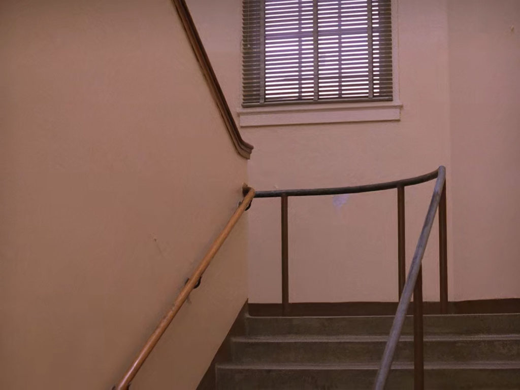 Empty Stairwell at Twin Peaks High School