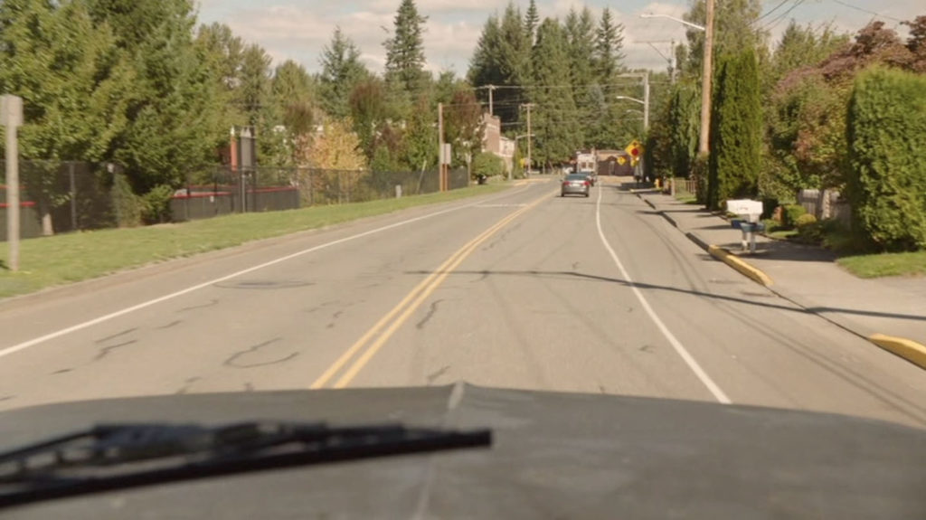 Twin Peaks Film Location - Approaching Intersection