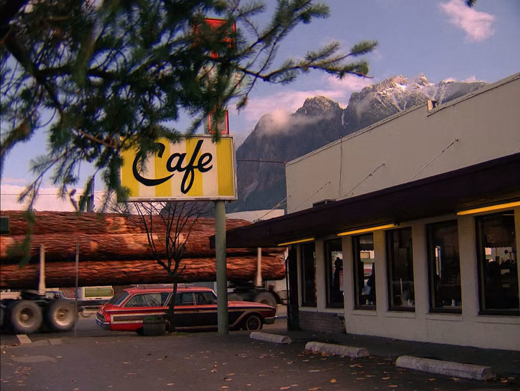 Exterior of the Double R Diner