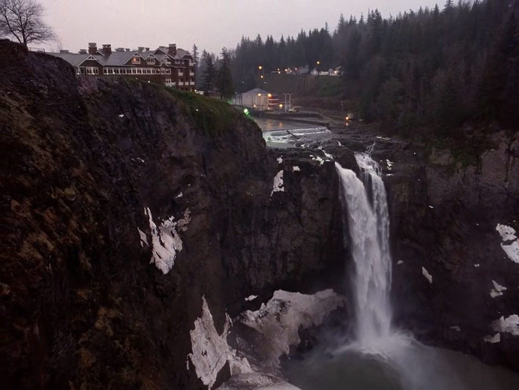 The Great Northern Hotel and Snoqualmie Falls