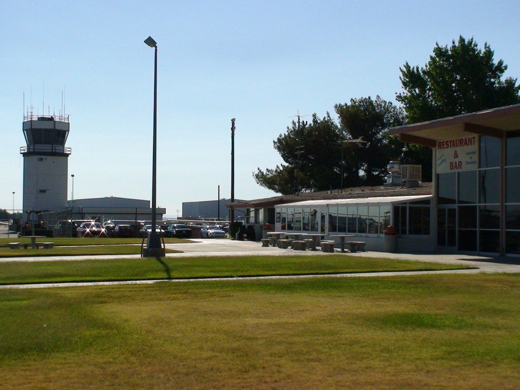 General Fox Airport with Control Tower and Administration Buildings
