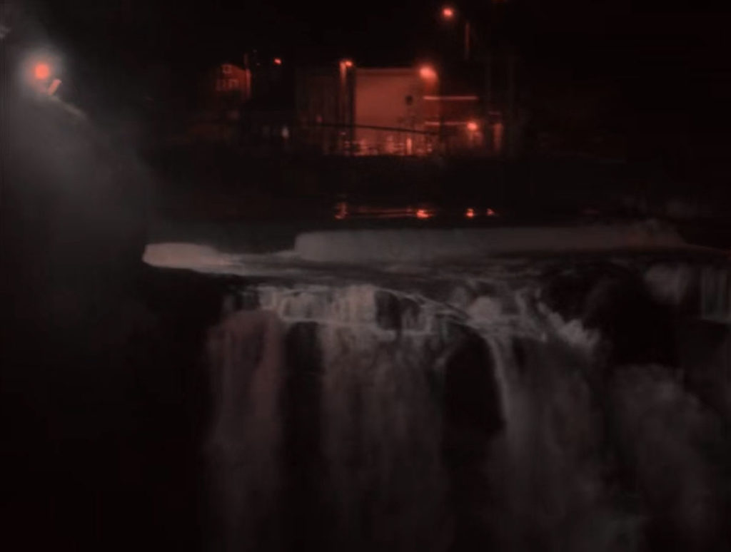 White Tail Falls at Night2006