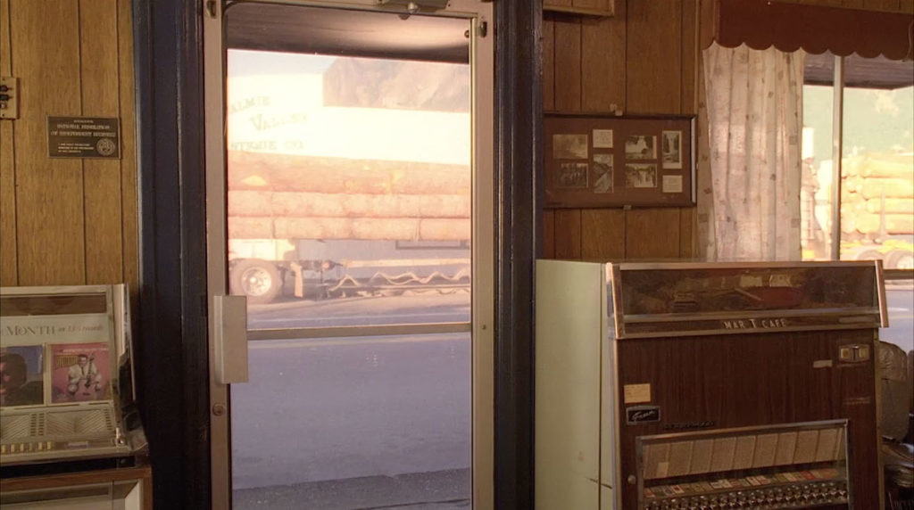 Interior of the Double R Diner