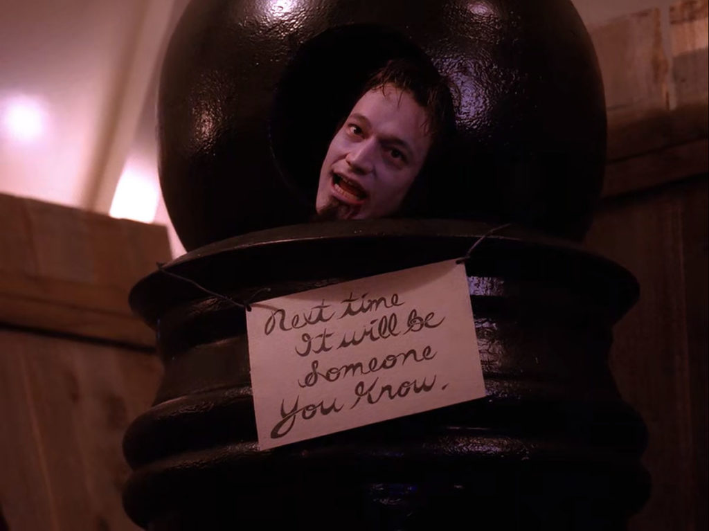 Rusty Tomasky in a chess piece