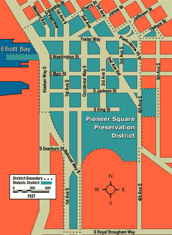 Pioneer Square Map