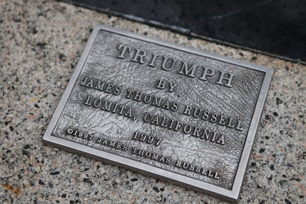 Triumph Plaque 