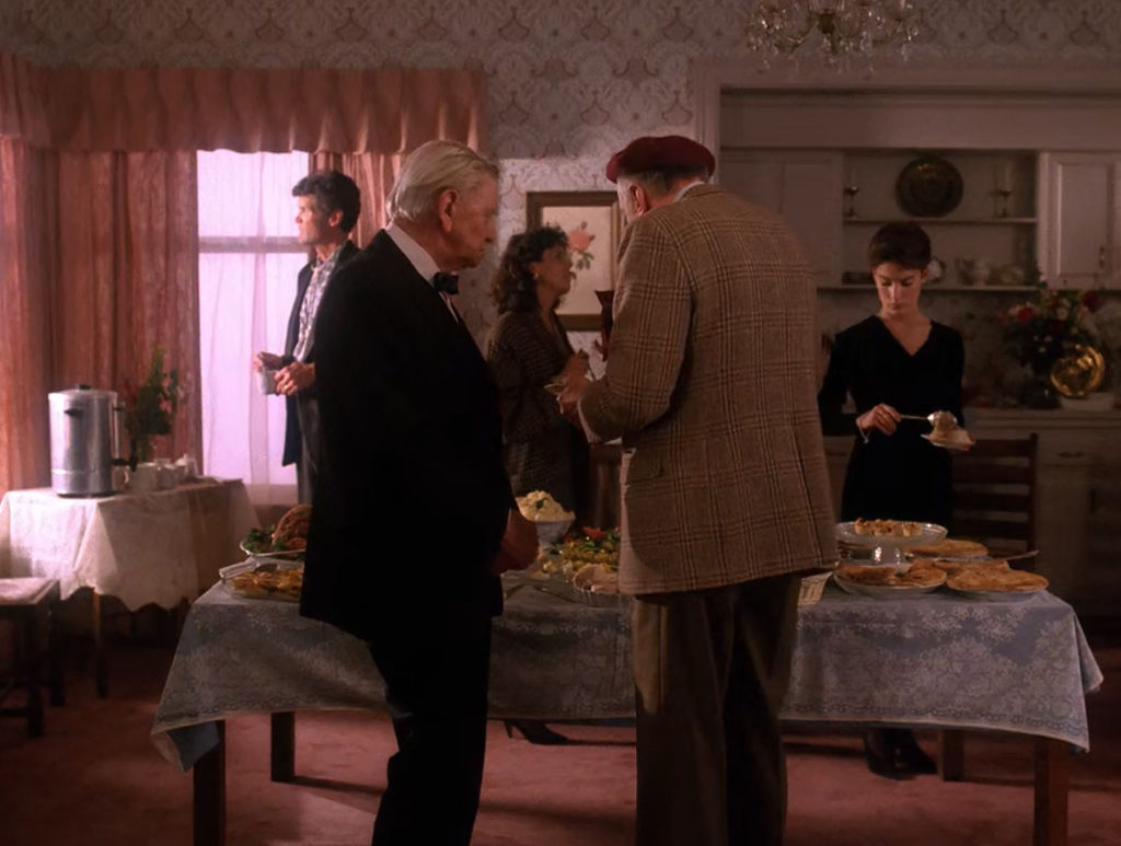 The Milford Brothers in the dining room