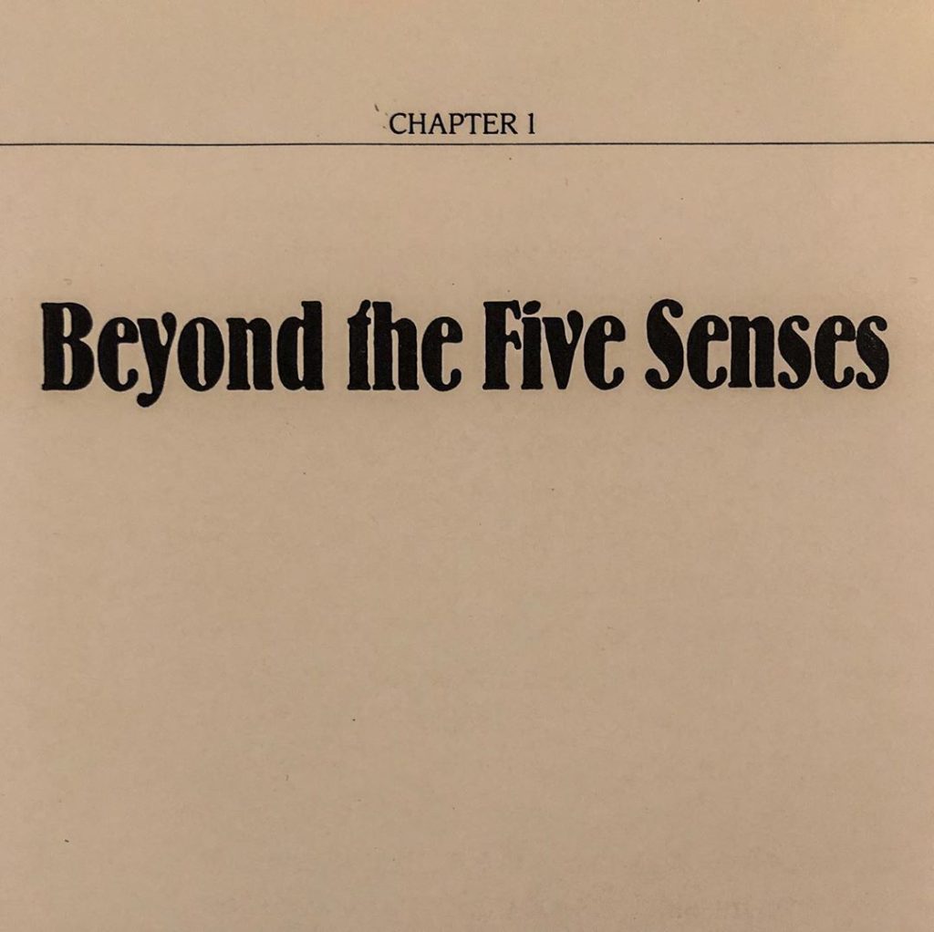 Beyond the Five Senses