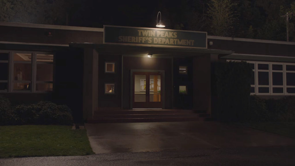 Twin Peaks Sheriff's Department exterior