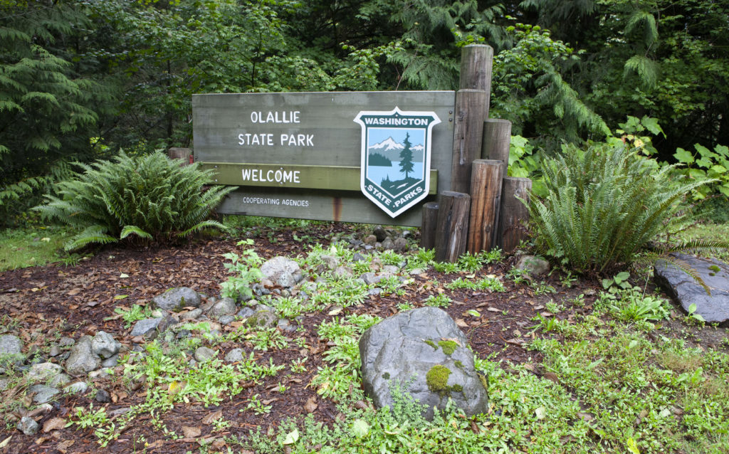 Olallie State Park sign