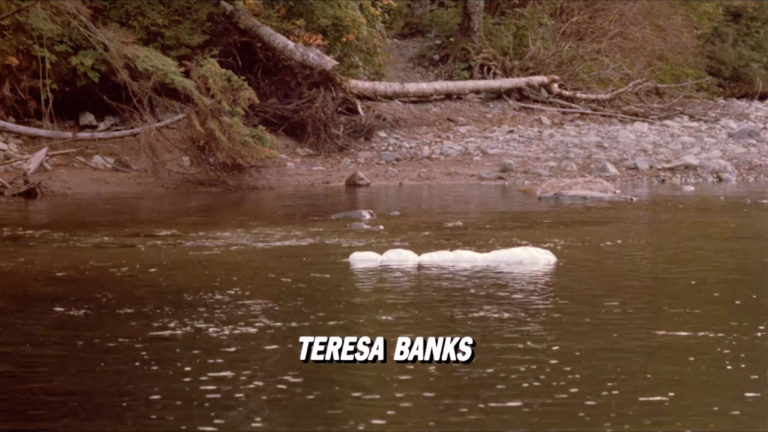 Body of Teresa Banks floating down Wind River
