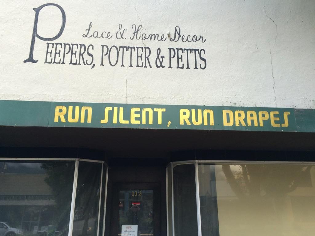 Run Silent, Run Drapes