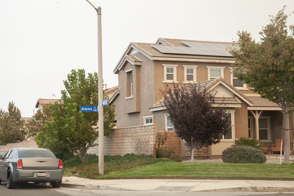 House on the corner of the street