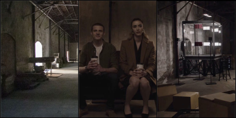Image collage of Glass Box scene and location