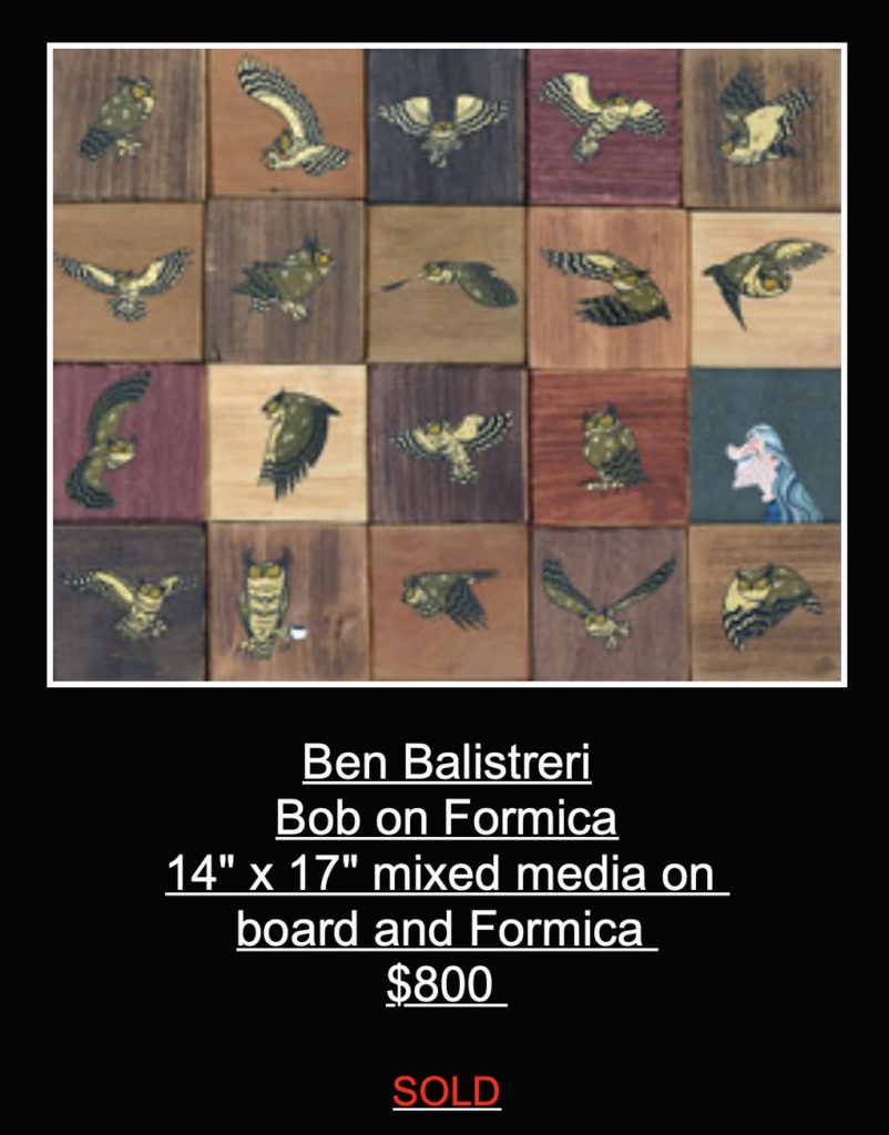 Art Peaks - Bob on Formica