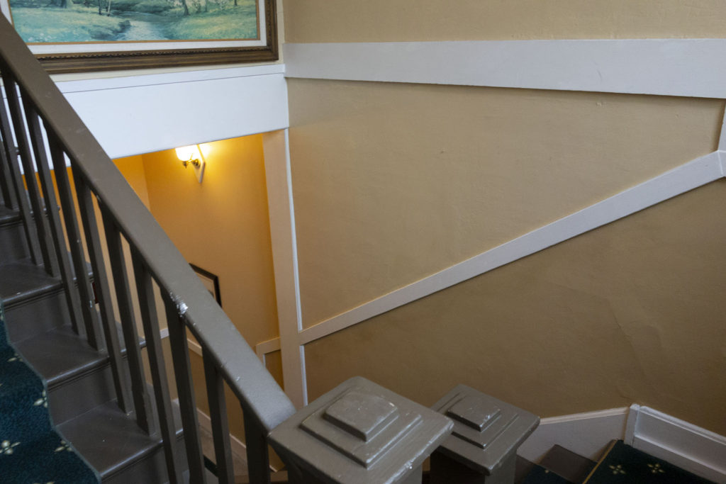 Stairs at Colonial Square Apartment