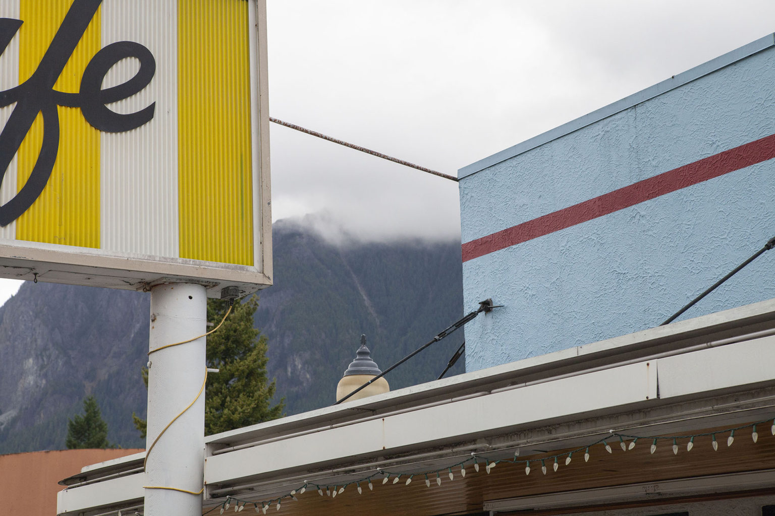 Then and Now - Double R Diner Exteriors in 2019 to 2020