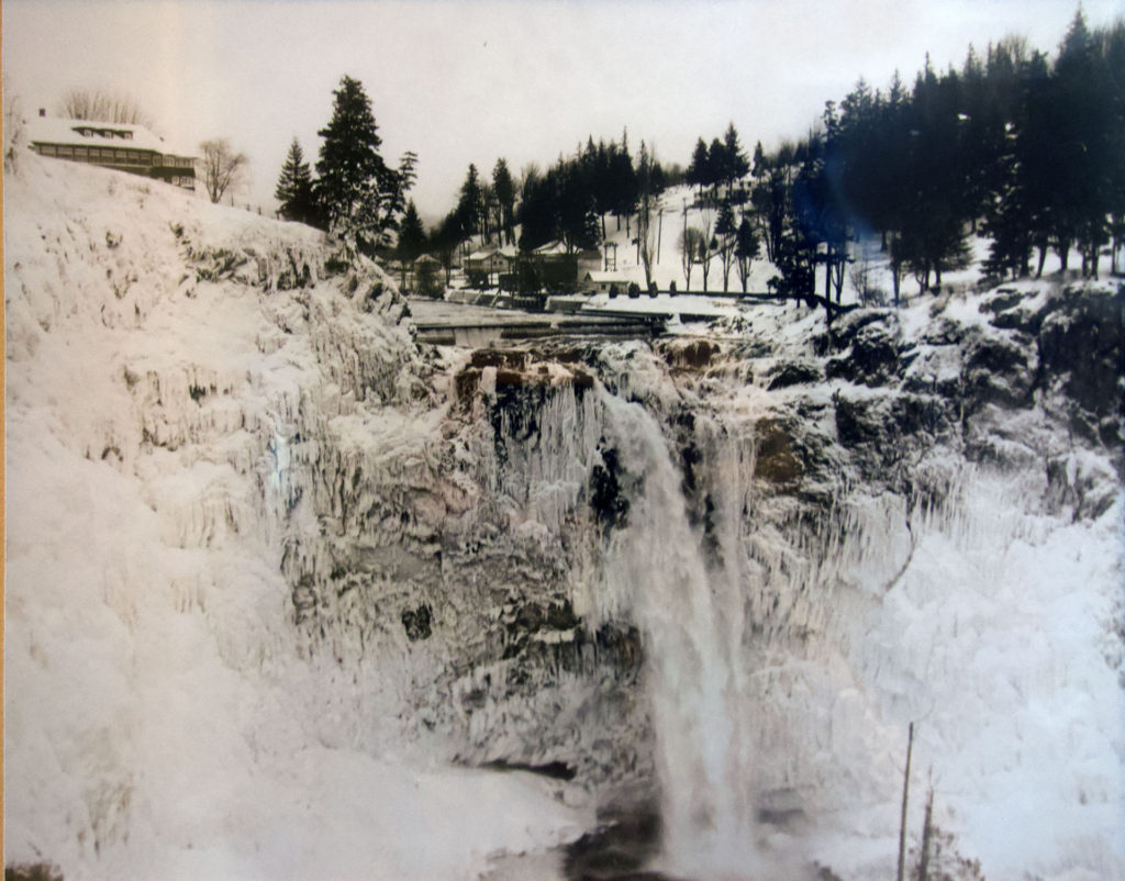Snoqualmie Falls in Winter