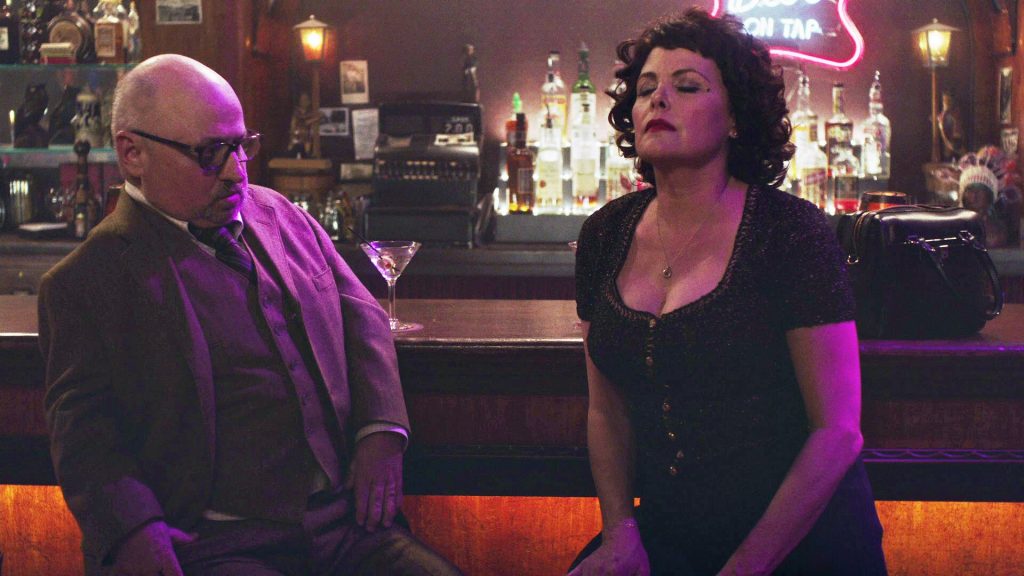 Audrey Horne and Charlie at the Roadhouse