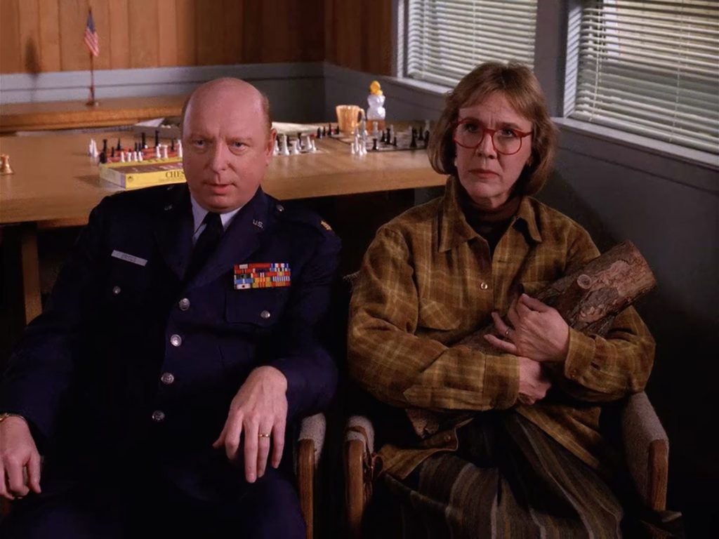 Major Briggs and The Log Lady