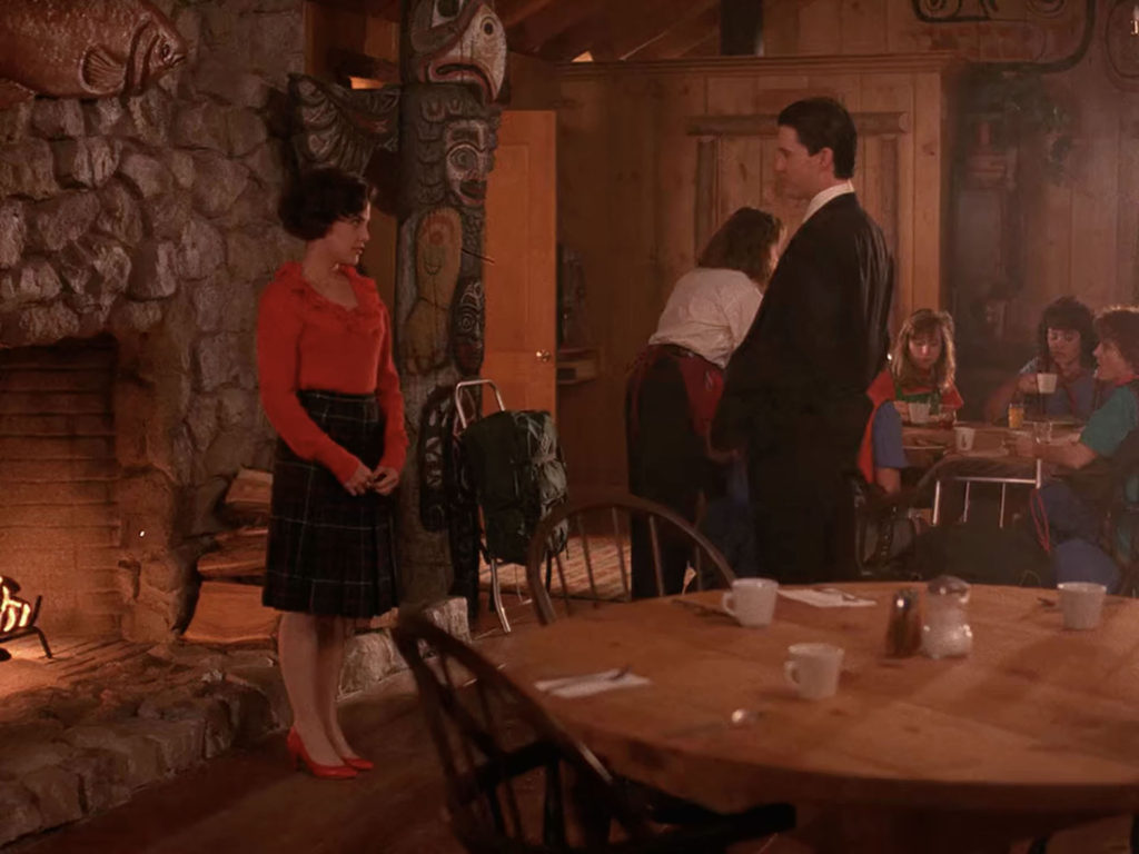 Audrey Horne and Agent Cooper