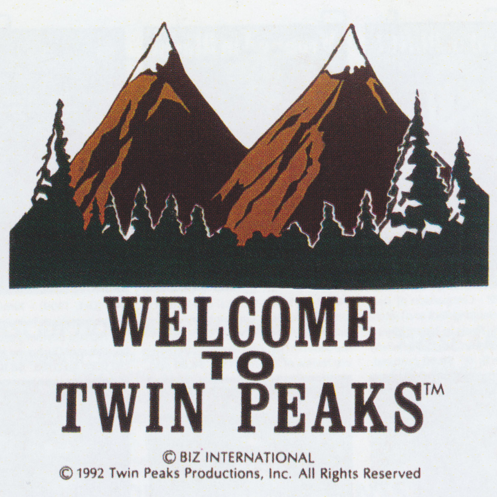 Art Peaks - Japanese Twin Peaks Stickers from 1992 - Twin Peaks Blog