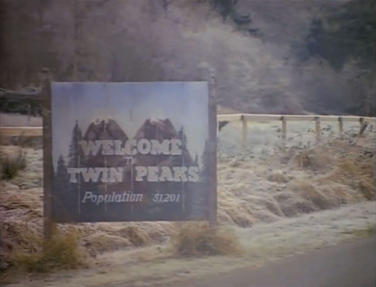 Twin Peaks Location – Alternate Welcome Sign Spot
