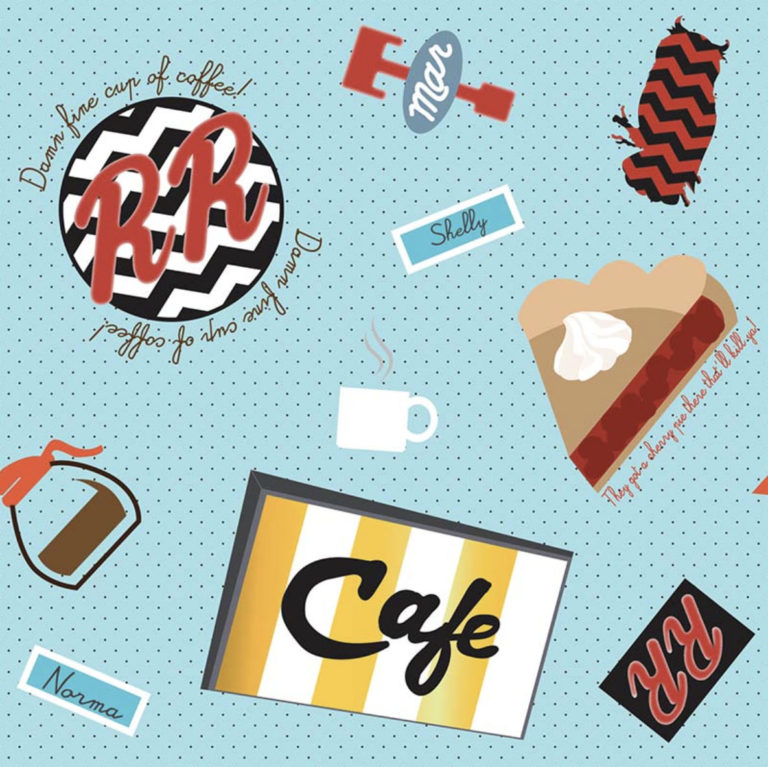Twin Peaks X Society6 – Twin Peaks RR Diner Toss