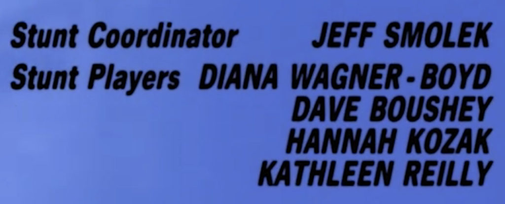 Credits for Twin Peaks: Fire Walk With Me