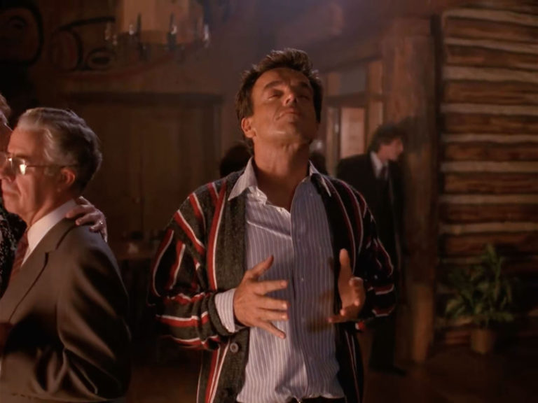 Leland Palmer dancing at the Great Northern Hotel