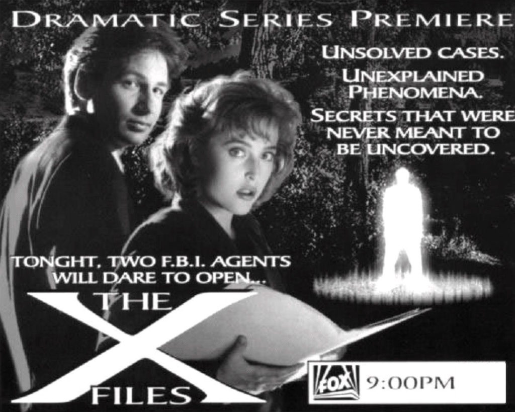 Advertisement for The X-Files