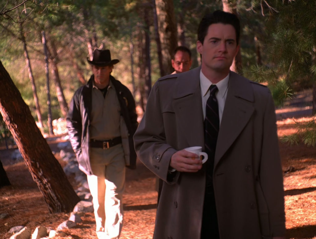 Twin Peaks Film Location - Meeting on the Rock Path