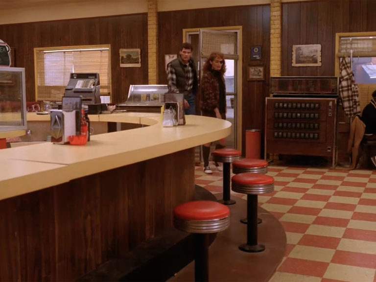 Twin Peaks Prop - Currier and Ives at the Double R Diner