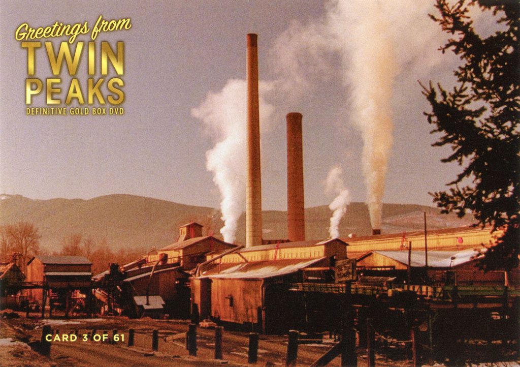 Greetings from Twin Peaks DVD Postcards Sawmill