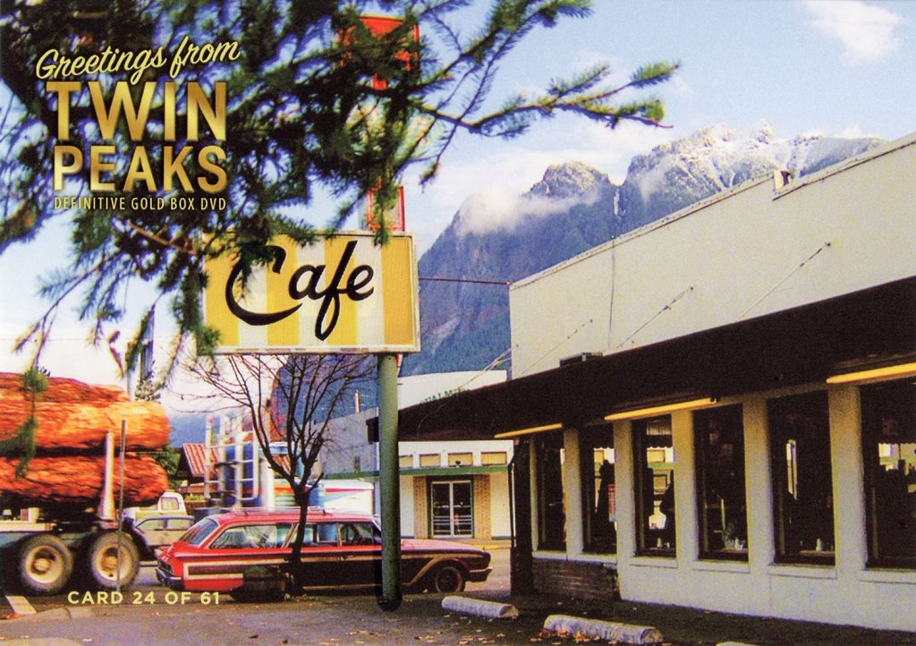 Greetings from Twin Peaks DVD Postcards Double R Diner Exterior