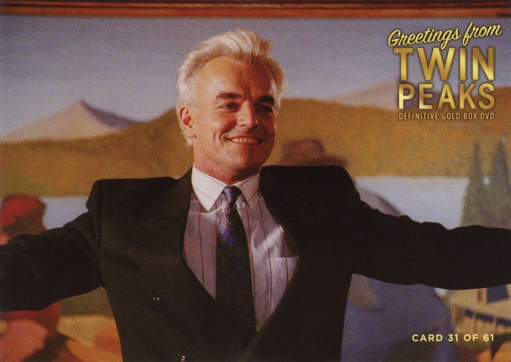 Greetings from Twin Peaks DVD Postcards Leland Palmer is Back!